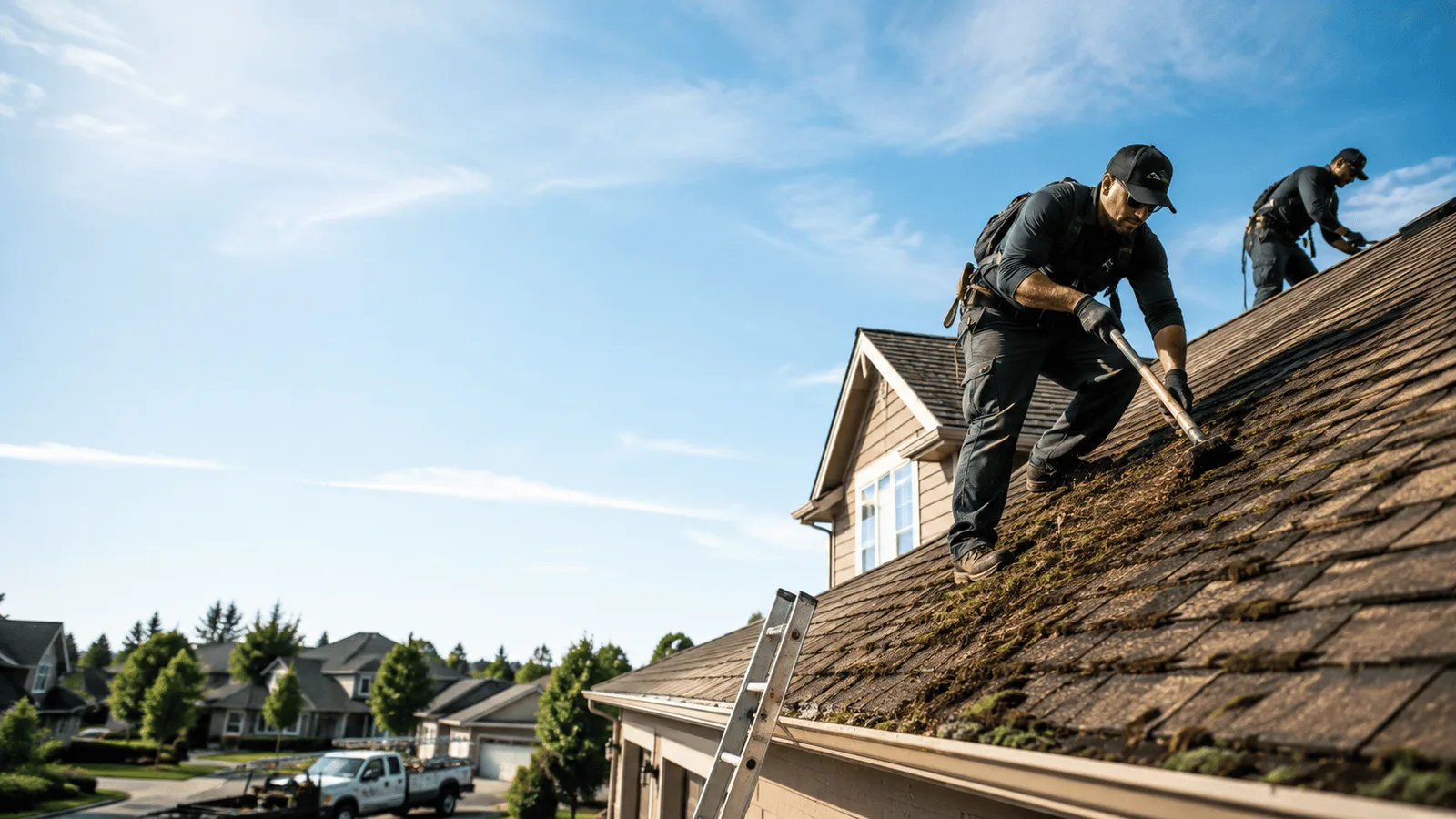 Roof Moss Removal in Overbrook, KS near me